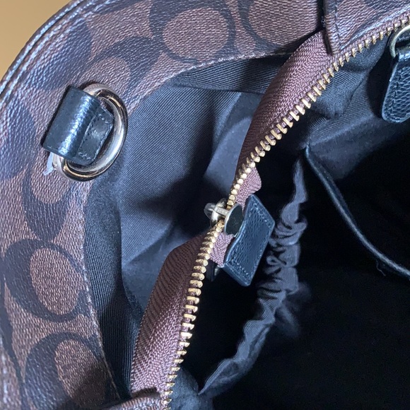 Brown Monogram Coach carry on - Picture 11 of 15